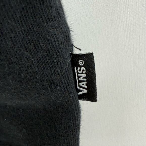 Vans Off The Wall T-Shirt Womens Large Black Skull Graphic Skater Tee Streetwear - Picture 3 of 5